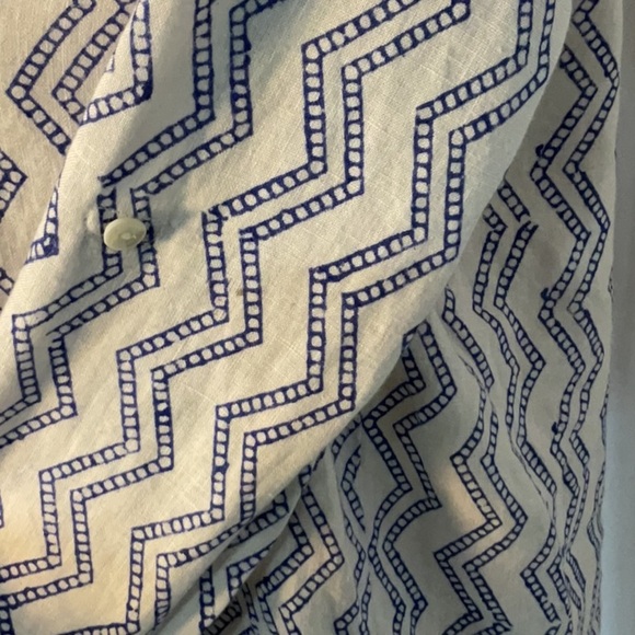 Roberta Roller Rabbit linen tunic Size M - Picture 3 of 6